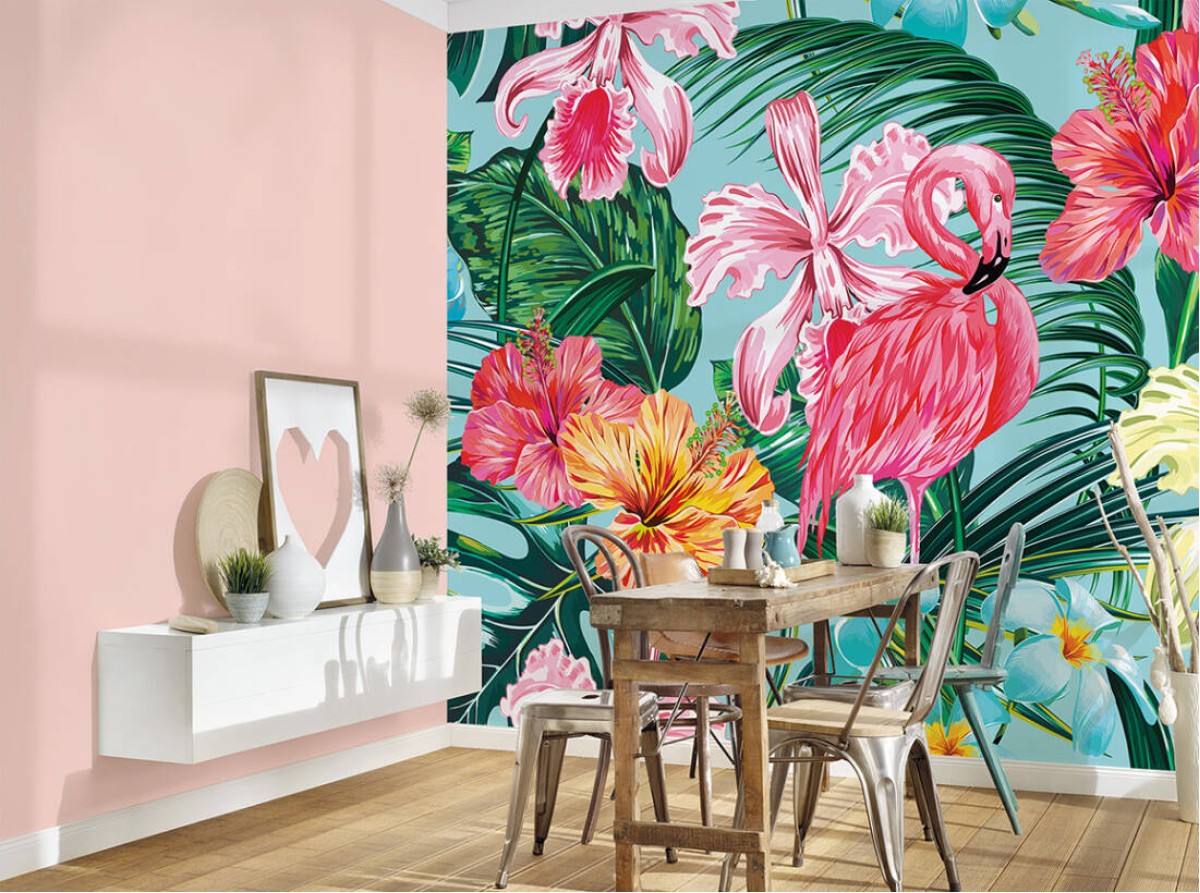 Designwalls DD118564 Flamingo Arte 1