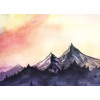 Designwalls DD118606 Mountain Painting 1