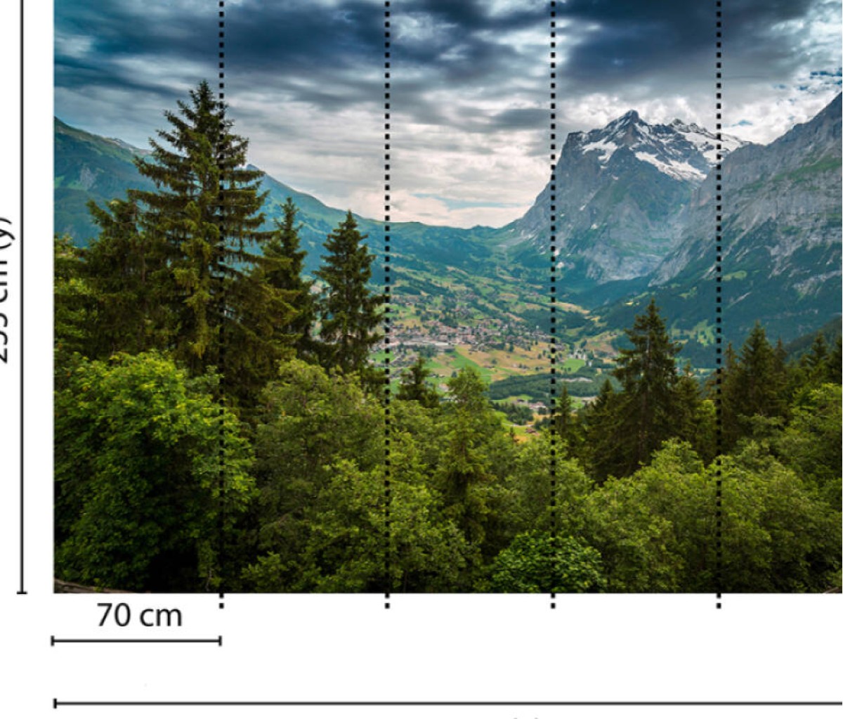 Designwalls DD118620 Mountain Views