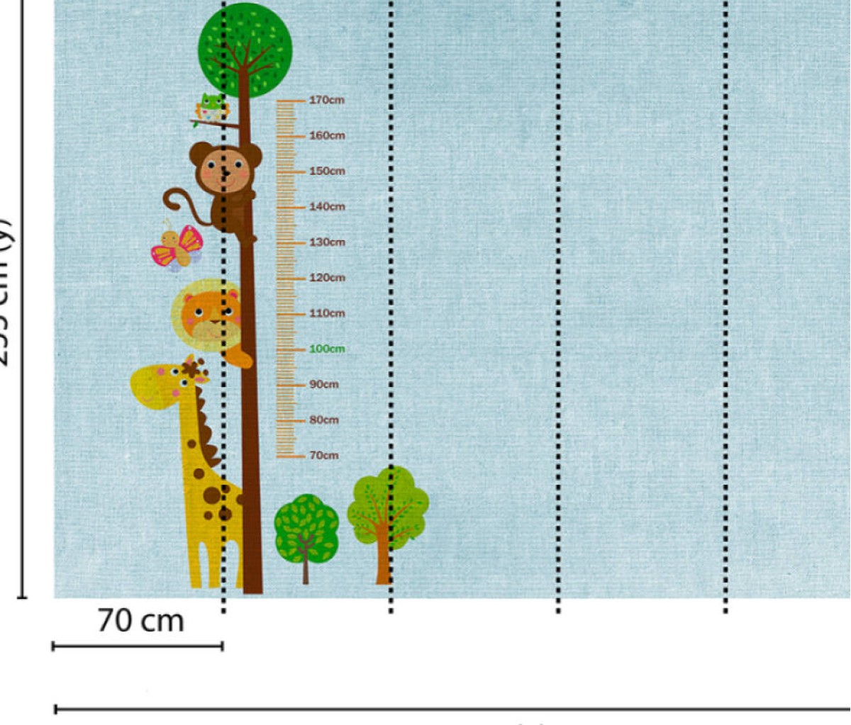 Designwalls DD118646 Kids Grow Stick 1