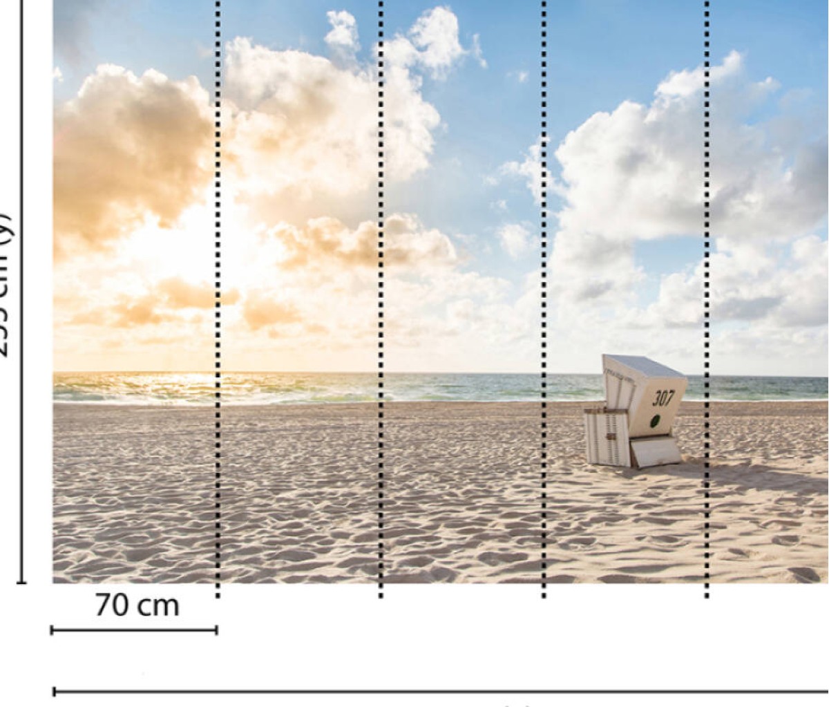 Designwalls DD118656 Beach Chair