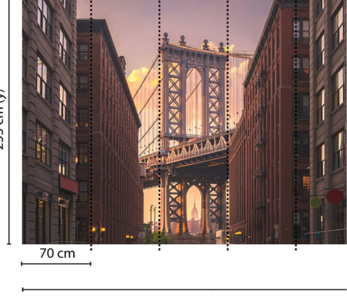 Designwalls DD118682 Brooklyn Bridge