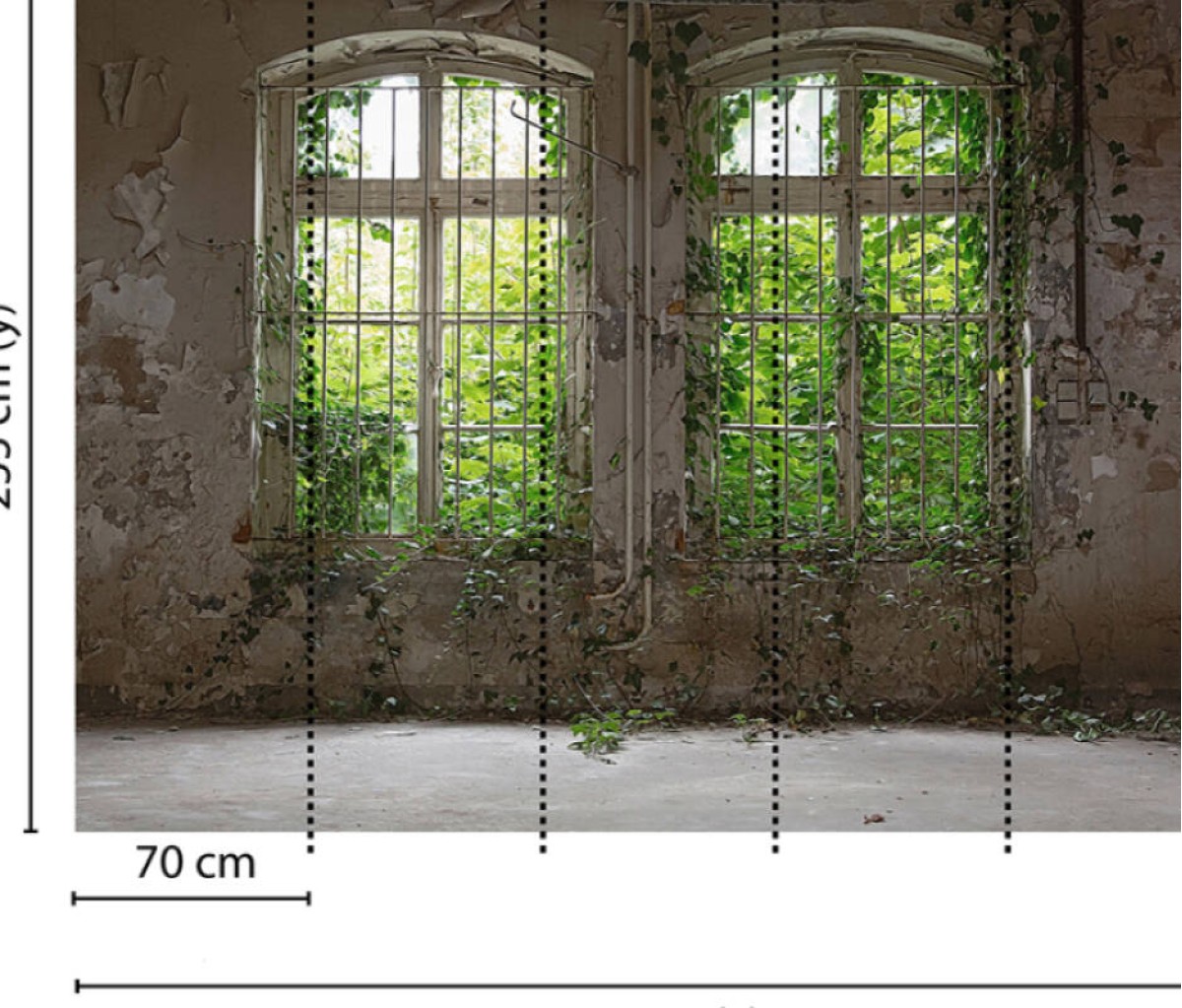 Designwalls DD118794 Old Window