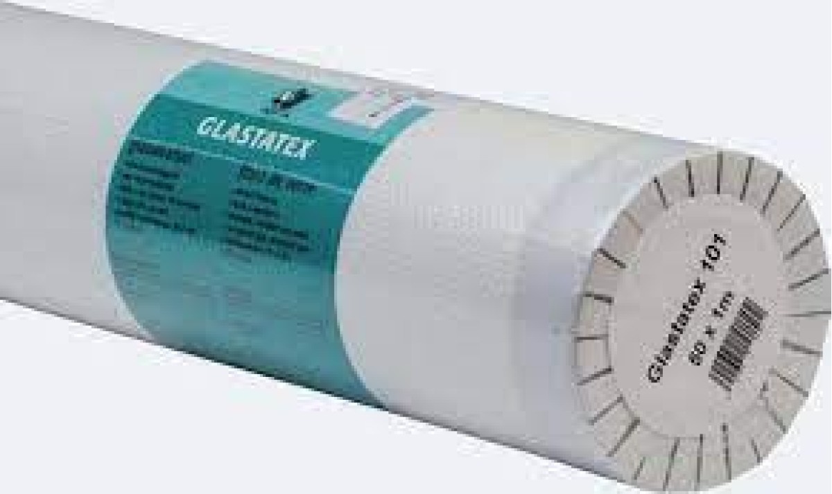 Glasvezel behang Glastatex 50m x 1m
