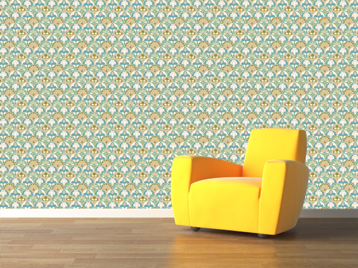 Seventies Retro fotobehang S702