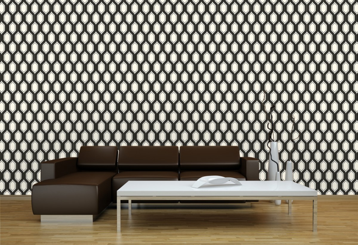 Seventies Retro fotobehang S718a