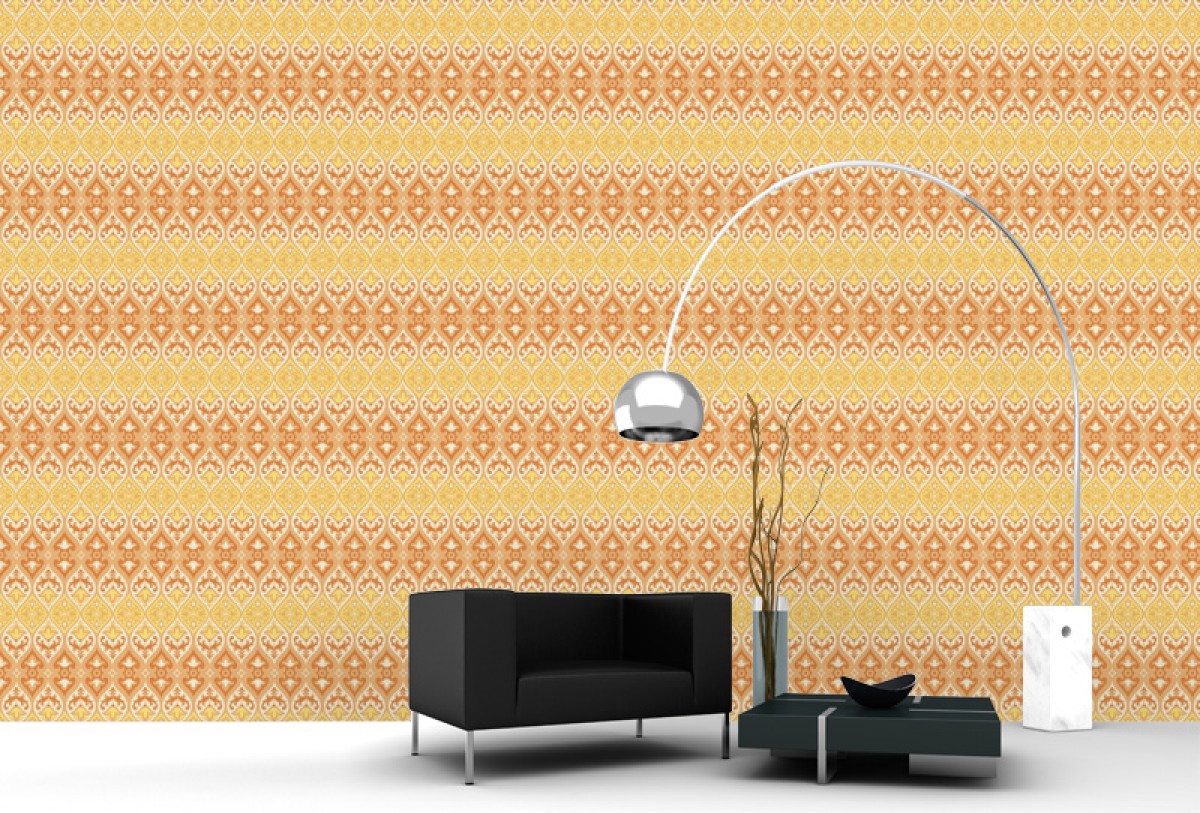 Seventies Retro fotobehang S726b