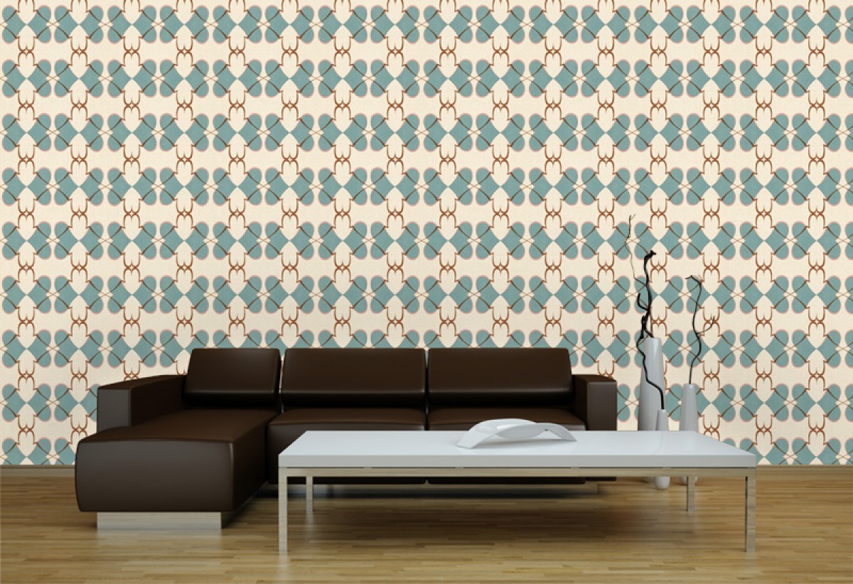 Seventies Retro fotobehang S728b