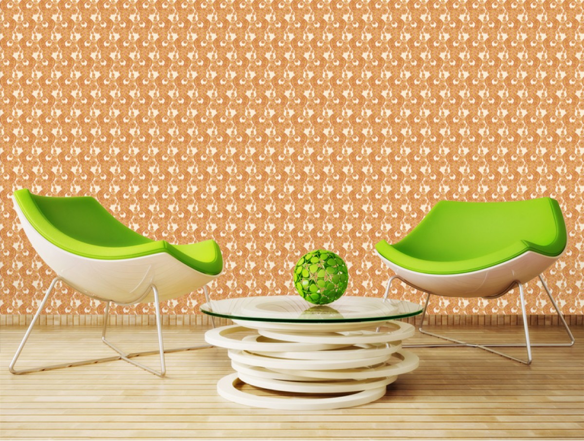 Seventies Retro fotobehang S735a