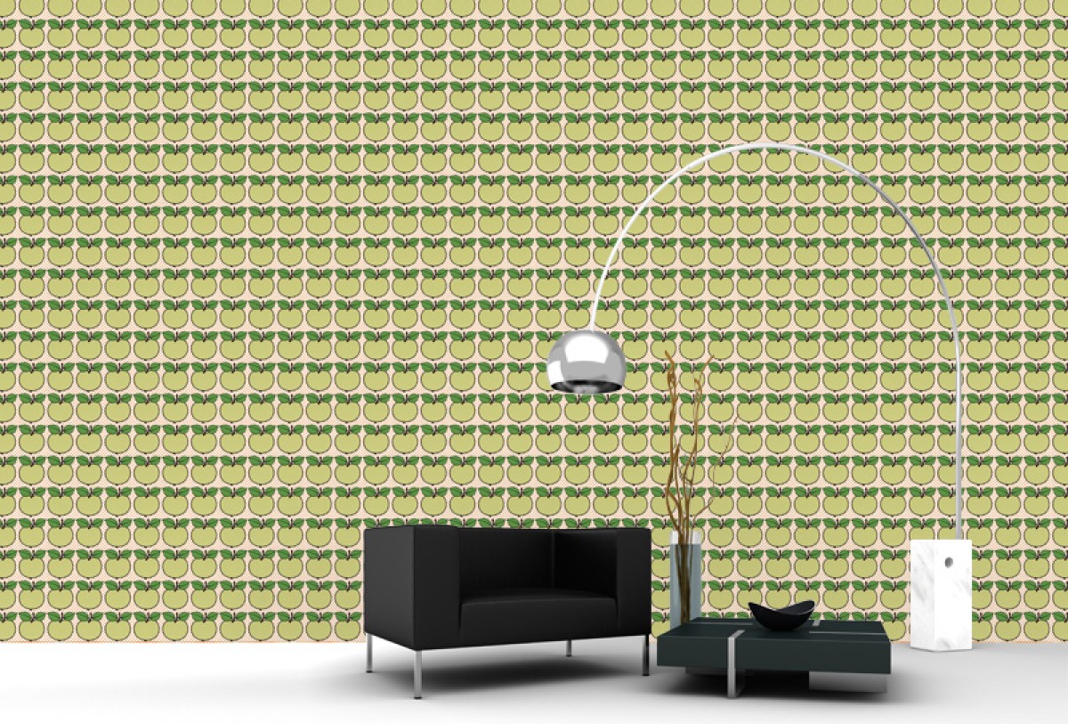 Seventies Retro fotobehang S719a