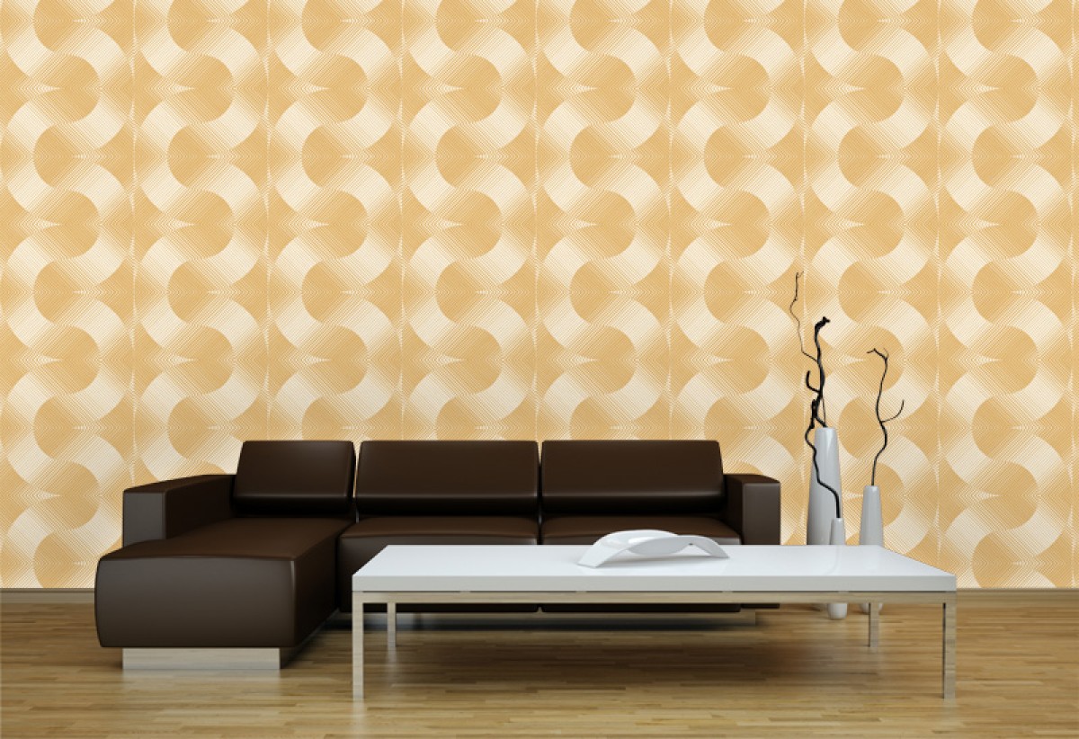 Seventies Retro fotobehang S711