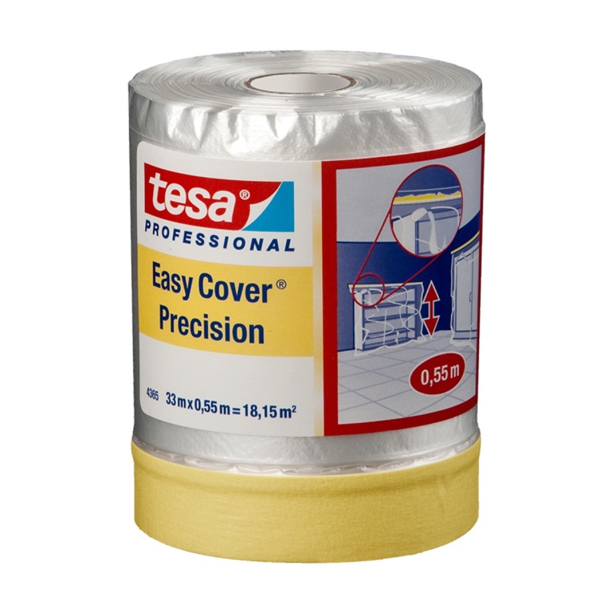 Tesa Easy Cover Precision 33m x 0,55m