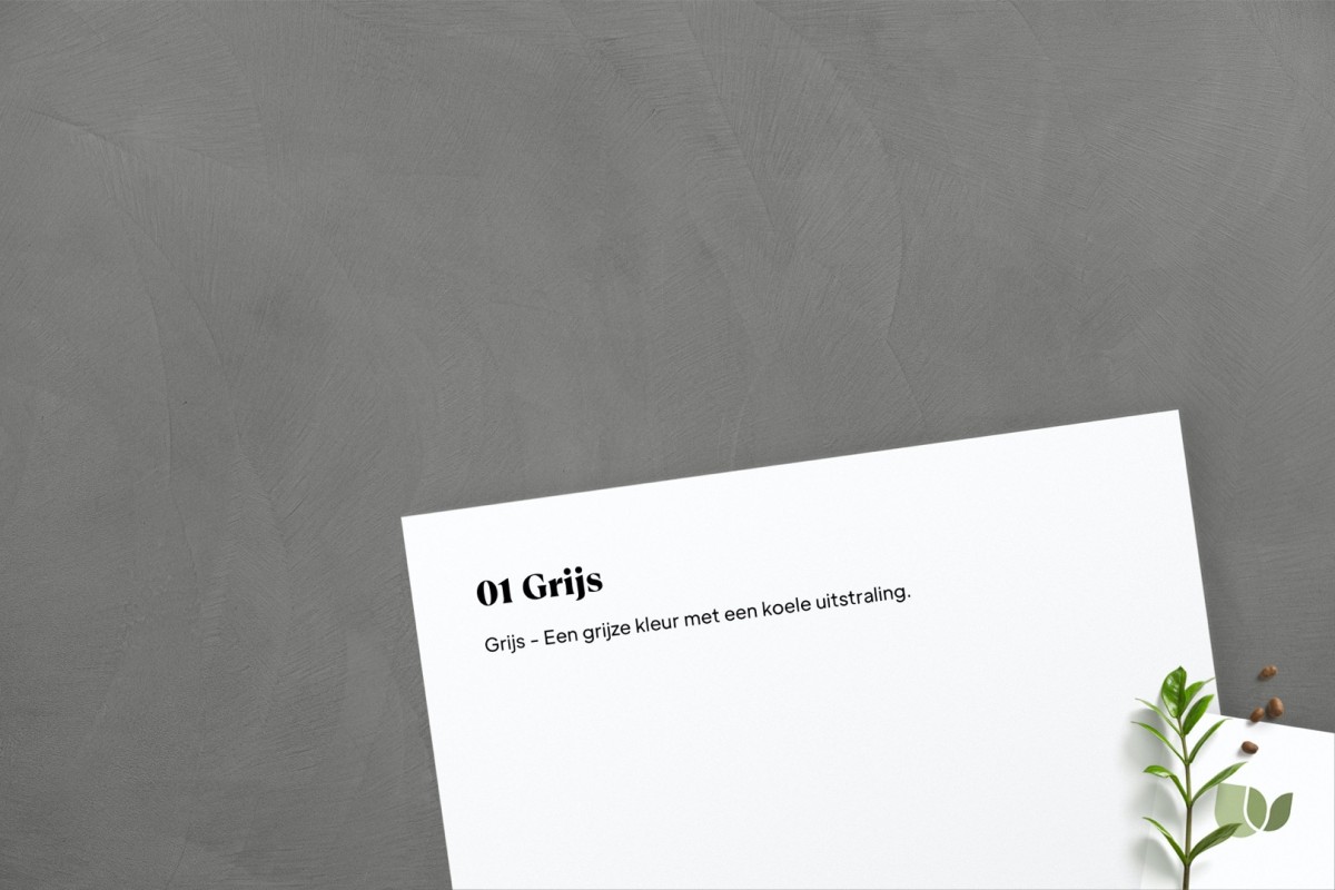 Beton Ciré 01 Grijs