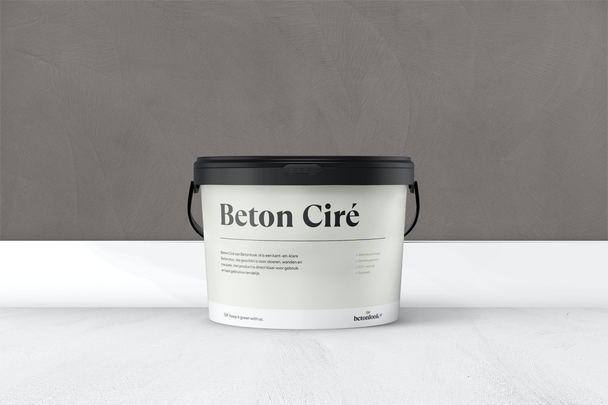 Beton Ciré 02 Zilvergrijs
