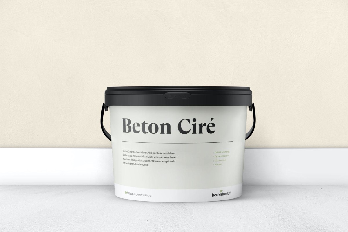 Beton Ciré 05 Gebroken wit