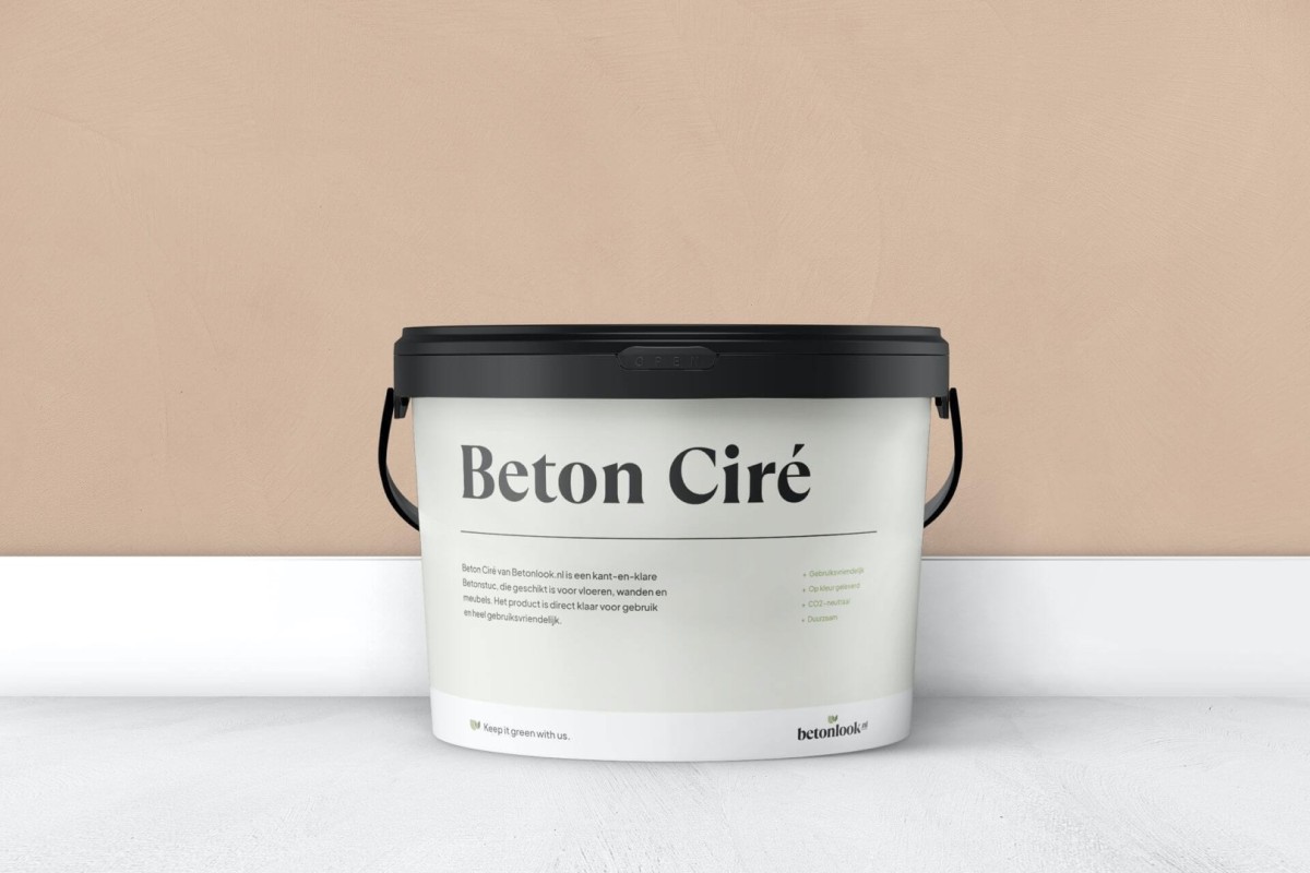 Beton Ciré 16 Lichtbruin