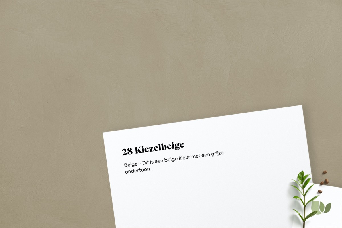 Beton Ciré 28 Kiezelbeige