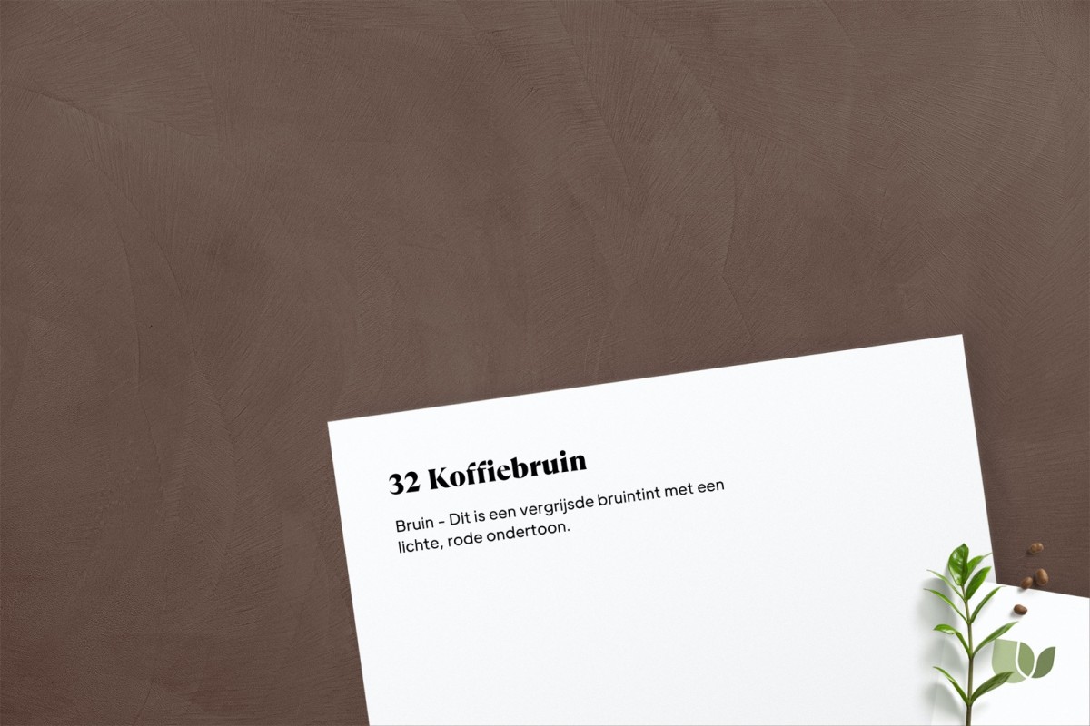 Beton Ciré 32 Koffiebruin