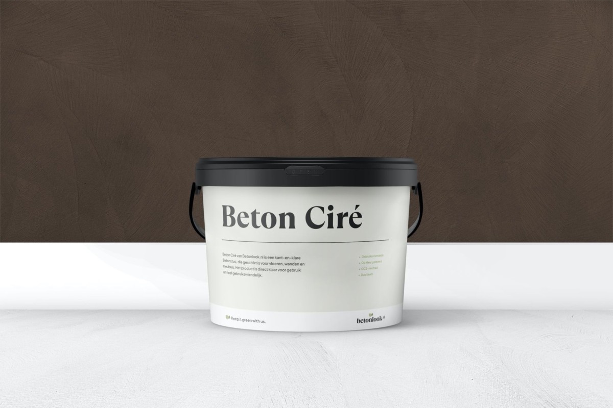 Beton Ciré 33 Mokkabruin