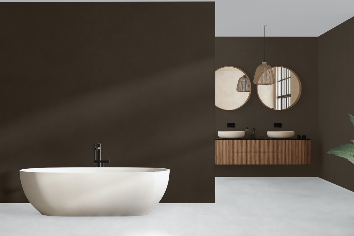 Beton Ciré 34 Chocoladebruin