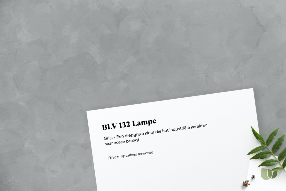 Betonlook verf BLV 132 Lampe