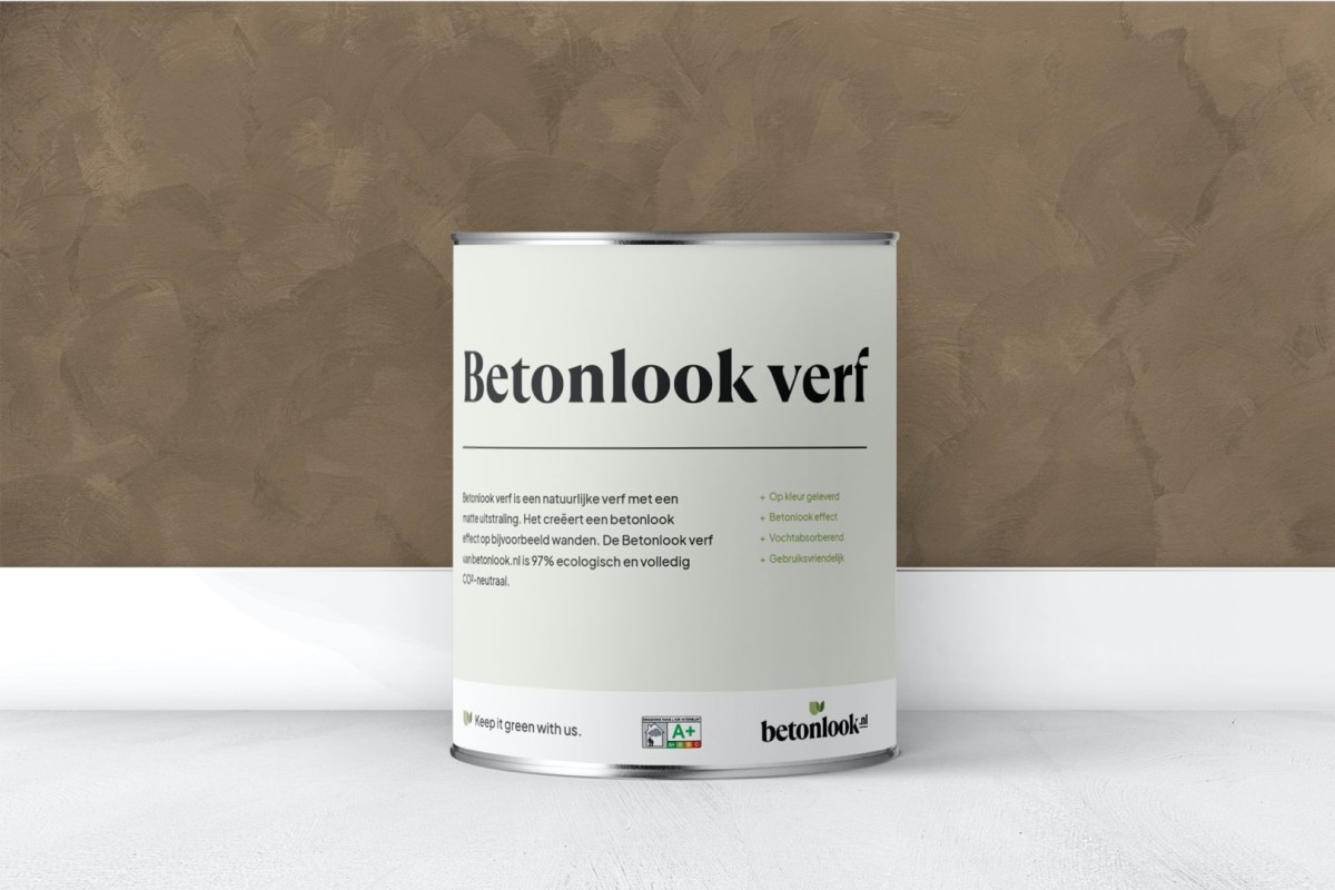 Betonlook verf BLV 265 Praliné