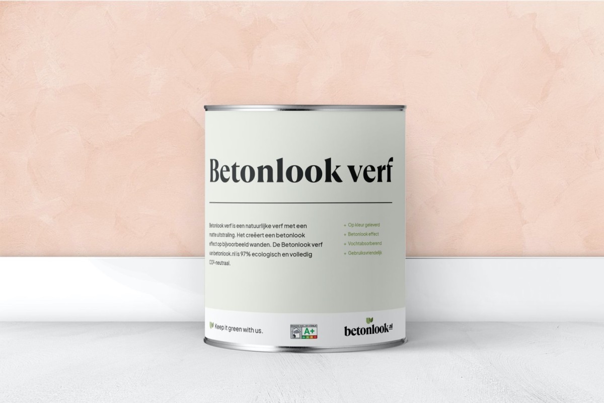 Betonlook verf BLV 400 Rose