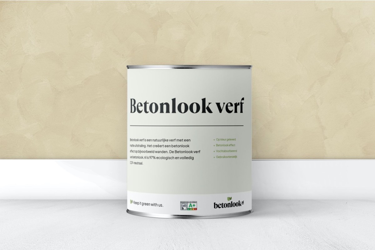 Betonlook verf BLV 501 Blanc