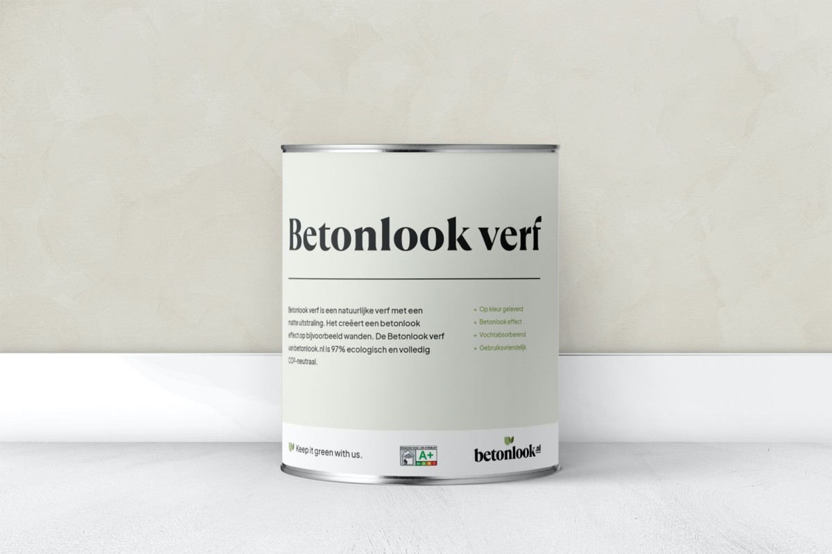Betonlook verf BLV 600 Perle