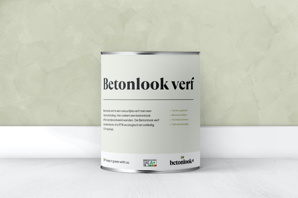 Betonlook verf BLV 603 Menthe
