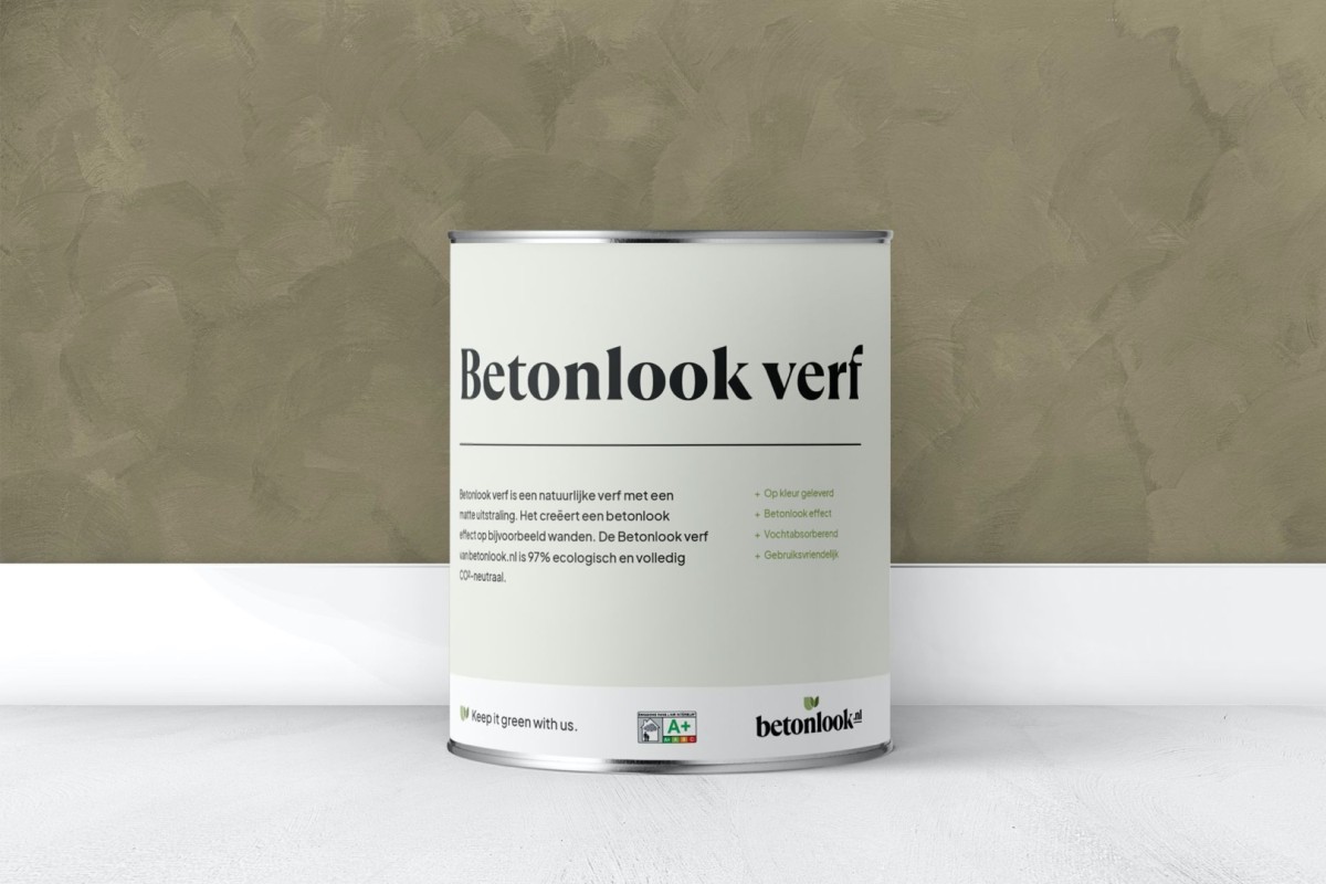 Betonlook verf BLV 660 Moss