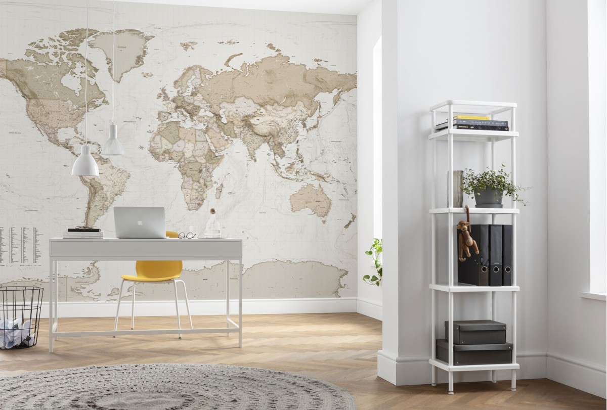 Komar Home Imagine Edition 4 Earth Map X7-1015