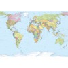 Komar Home Imagine Edition 4 World Map XXL4-038